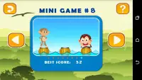 Funny Monkey mini games: Free Screen Shot 1