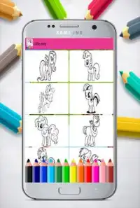 the coloring book dolls magical Screen Shot 0