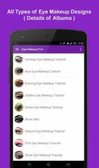 Eye Makeup Tutorials 2016 Screen Shot 2