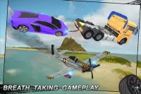 Free Fall Jungle Mega Car Ramps 3D Stunts Screen Shot 10