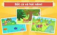 Cats Pets Picnic! Game Giáo Dục & Trò Chơi Cho Bé! Screen Shot 9