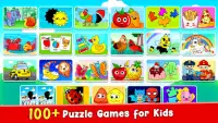 Toddler Puzzle Games for Kids Screen Shot 0