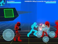 Stickman Neon Warriors: Straßenkämpfe Screen Shot 7