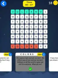 Genius Word Search Puzzles - Solve Tricky Riddles Screen Shot 8