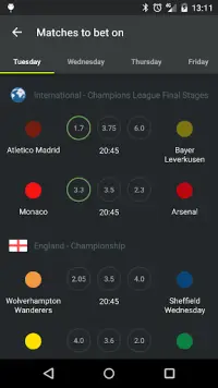 Soccer betting with BetMob Screen Shot 2