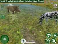 البرية الحيوانات الصيد 3D: الغابة مطلق النار قناص Screen Shot 3