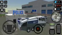 Police Riot Truck Simulator Screen Shot 0