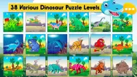 Dinosaur sound puzzles - learning for good kids Screen Shot 4