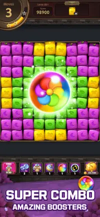 Explosion de fruits : jeu de puzzle Screen Shot 0