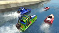 Speed Boat Racing Screen Shot 1