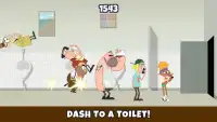 Toilet Dash: Run for a promotion Screen Shot 2