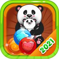 Bubble Shooter 2021 : Panda rescue world