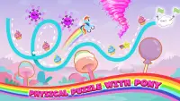 Pony Go : Drawing Race - Rainbow Paint Lines Screen Shot 0