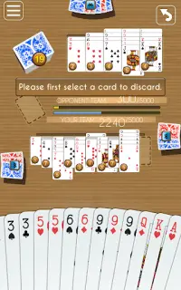 Canasta Multiplayer Card Game Screen Shot 7