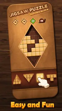 Jigsaw puzzle & Sudoku block Screen Shot 0