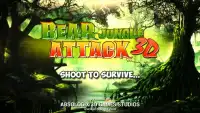 Bear Jungle Attack 3D Screen Shot 0