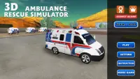 3D Ambulance Rescue Simulator Screen Shot 0