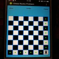 Chess Rooks Problem Screen Shot 0