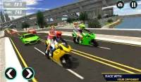 Мотоцикл Такси Симулятор - Турист Байк Драйвер Screen Shot 4