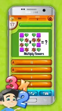 Juegos De Multiplicación Quiz Screen Shot 2