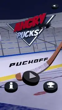 Angry Pucks Screen Shot 0