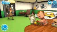 виртуальная детка мать имитатор семья игры Screen Shot 0