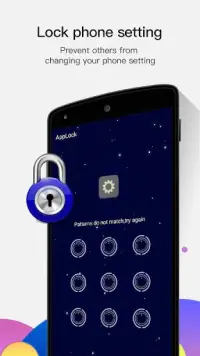 Applock: Bloqueo de aplicaciones,Protege los datos Screen Shot 3