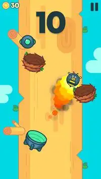 Jumping Bird–Angry Rocket Birdie Screen Shot 14