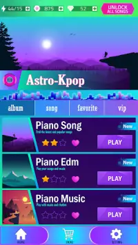 ASTRO Kpop Piano Tiles Screen Shot 0