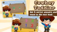 Cowboy Toddler Kids Games Full Screen Shot 1