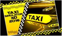 Taxi Simulator 3D 2016 Screen Shot 0