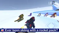 Rocket Ski Racing: Can You Win the Race? Screen Shot 1