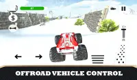 3D monster truck simulator Screen Shot 1