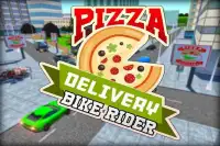 Pizza Delivery Moto Bike Rider Screen Shot 0