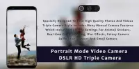 Portrait Mode Video Camera - D Screen Shot 0