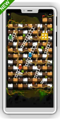 Snakes and Ladders Winter game Screen Shot 2