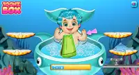 Baby Prince Mermaid Care Game Screen Shot 22