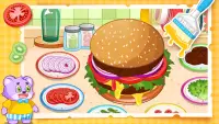 Magic Cooking Hamburger Game Screen Shot 0