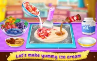 Ice Cream Roll - Stir-fried Ice Cream Maker Game Screen Shot 1