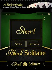 The Black Solitaire Game Screen Shot 2