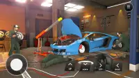 mobil montir junkyard- raja simulator permainan 20 Screen Shot 1