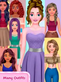 Principessa Vestire e Truccare - Giochi di Moda Screen Shot 9