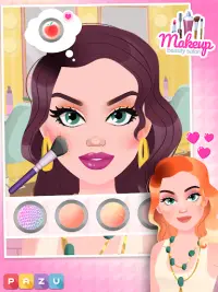 Макияж салон красоты - Игры про макияж Screen Shot 5
