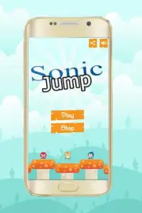 Sonic Jumping Screen Shot 0