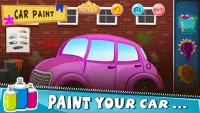 Kids Garage - Car wash, Repair and Paint shop Screen Shot 2