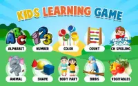 Jogos de Aprendizagem Infantis - Kids Educational Screen Shot 10