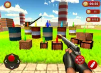 Real Bottle Shoot 3D- Trò chơi bắn súng chuyên gia Screen Shot 3