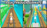 Princess Subway City Runner Screen Shot 0