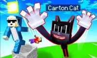 Cartoon Cat VS Siren Head 에 대한 Minecraft PE Screen Shot 2