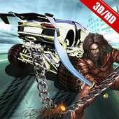 Chained Monster Truck Impossible Joined Racing 3d